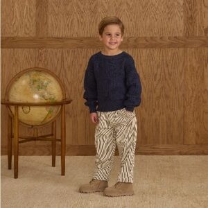 Rylee + Cru Textured Navy Sweater Size 18-25M NEW WITH TAGS! SOLD OUT ONLINE!